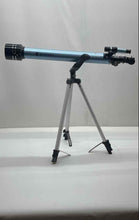 Load image into Gallery viewer, Barska Enthusiast Blue Refractor Telescope With Altazimuth Mount Stand
