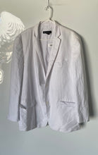 Load image into Gallery viewer, INC International Concepts Mens White Notch Lapel Two-Button Blazer Size XXL
