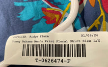 Load image into Gallery viewer, Tommy Bahama Mens Multicolor Floral Print Long Sleeve Button-Up Shirt Size L/G
