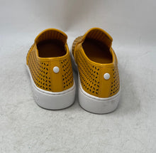 Load image into Gallery viewer, Michael Kors Womens Olivia Yellow Perforated Slip-On Sneaker Shoes Size 8 M
