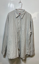 Load image into Gallery viewer, 7 For All Mankind Mens Black White Striped Long Sleeve Button-Up Shirt Size XL
