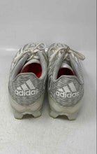 Load image into Gallery viewer, Adidas Mens Adizero White Low Top Lace-Up Football Cleats Size 13
