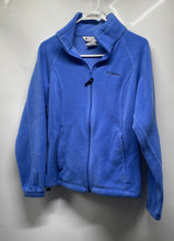 Load image into Gallery viewer, Columbia Womens Benton Springs Light Blue Fleece Mock Neck Full-Zip Jacket Sz M
