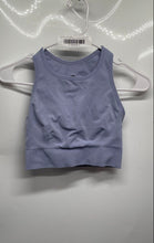 Load image into Gallery viewer, Zella Womens Light Purple Racerback Athletic Sports Bra Size Medium
