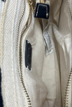 Load image into Gallery viewer, Zara Womens Beige Black Detachable Strap Double Handle Mini Tote Handbag
