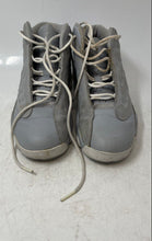 Load image into Gallery viewer, Nike Boys Air Jordan 13 439669-018 Gray White Leather Sneakers Shoes Size 3Y
