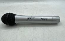 Load image into Gallery viewer, Memorex Model MKA381 Silver Handheld Wireless Microphone Not Tested

