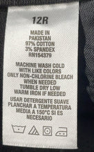 Load image into Gallery viewer, Aeropostale Womens Black Denim Stretch Super High Rise Ankle Jegging Jeans 12R
