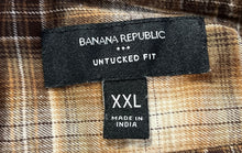 Load image into Gallery viewer, Banana Republic Mens Multicolor Long Sleeve Button-Up Shirt Size XXL
