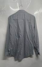 Load image into Gallery viewer, Calvin Klein Mens Gray Geometric Print Infinite Non-Iron Dress Shirt Sz 15 32/33
