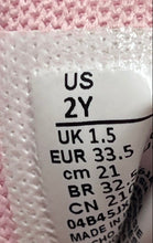 Load image into Gallery viewer, Nike Kids Air Jordan 1 Retro Mid White Pink Lace-Up Sneaker Shoes Size 2Y
