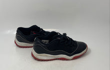 Load image into Gallery viewer, Nike Boys Air Jordan 11 Low FV5116-006 Black Lace-Up Sneakers Shoes Size 2.5Y

