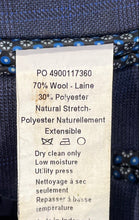 Load image into Gallery viewer, Lauren Ralph Lauren Mens Navy Blue Long Sleeve 2-Button Blazer Size 40R
