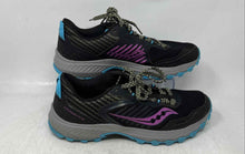 Load image into Gallery viewer, Saucony Womens Excursion TR 15 Black Purple Blue Lace-Up Sneaker Shoes Size 12

