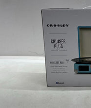 Load image into Gallery viewer, Crosley Cruiser Plus CR8005F-TU Portable 3-Speed Turntable With Box Not Tested
