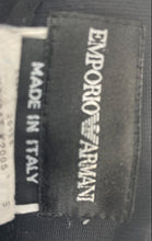Load image into Gallery viewer, Emporio Armani Womens Black Back Slit Zipper Straight &amp; Pencil Skirt Size 38

