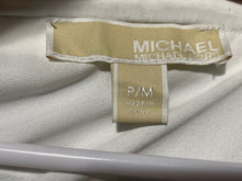 Load image into Gallery viewer, Michael Kors Womens White Long Sleeve Off The Shoulder Blouse Top Size P/M
