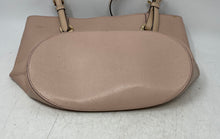 Load image into Gallery viewer, Michael Kors Womens Jet Set Pink Leather Double Handle Charm Shoulder Tote Bag
