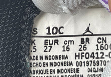 Load image into Gallery viewer, Nike Unisex Baby Air Jordan 1 Low OG Black White Purple Sneakers Shoes Size 10C
