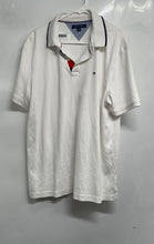 Load image into Gallery viewer, Tommy Hilfiger Mens White Cotton Short Sleeve Spread Collar Polo Shirt Size XL
