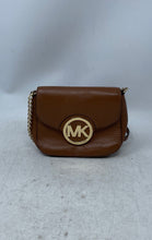 Load image into Gallery viewer, Michael Kors Womens Fulton Brown Leather Adjustable Strap Crossbody Purse
