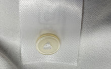 Load image into Gallery viewer, Zara Womens White Long Sleeve Embellished Collared Button Front Blouse Top Sz M
