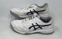 Load image into Gallery viewer, Asics Mens Gel Dedicate 7 1041A223 White Black Lace-Up Sneakers Shoes Size 12
