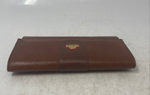 Load image into Gallery viewer, Millenio Womens Brown Leather Credit Card Slots Trifold Wallet
