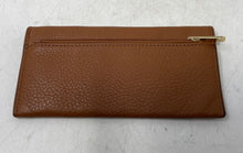 Load image into Gallery viewer, Michael Kors Womens Austin Brown Leather Continental Clutch Wallet
