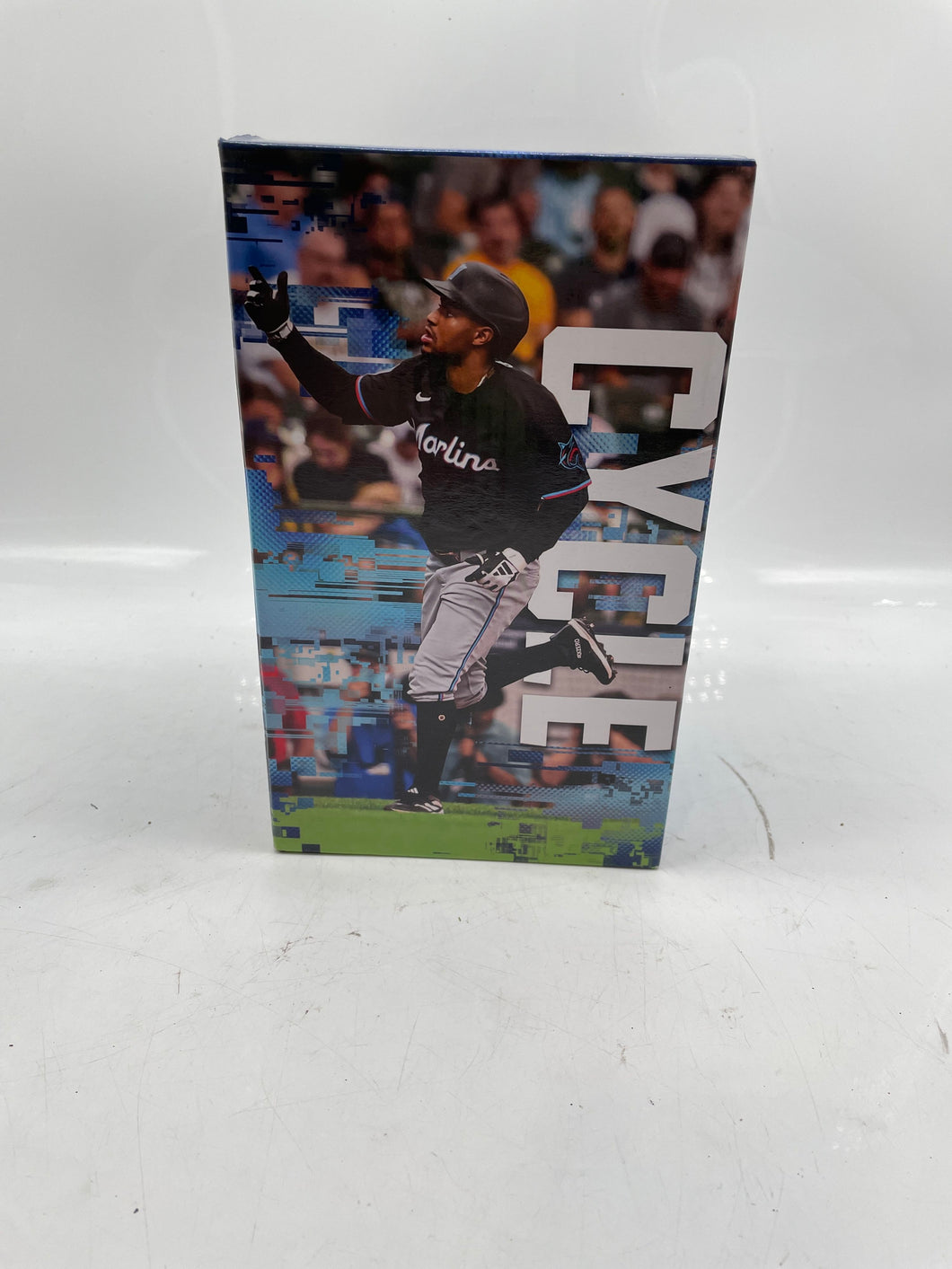 ADT MLB Miami Marlins Xavier Edwards Cycle Collectible Bobblehead Figure In Box