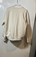 Load image into Gallery viewer, Zara Mens Beige Cotton Blend Long Sleeve Crew Neck Pullover Sweatshirt Size L
