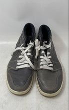 Load image into Gallery viewer, Nike Mens Air Jordan Retro 1 Mid Gray Leather Lace-Up Sneaker Shoes Size 8
