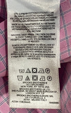 Load image into Gallery viewer, Brooks Brothers Mens Light Pink Printed Non-Iron Stretch Dress Shirt Size 19
