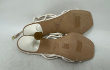 Load image into Gallery viewer, Kate Spade New York Womens Coco White Leather Knotted Strappy Heels Size 10B
