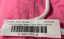 Load image into Gallery viewer, Lilly Pulitzer Womens Pink Pullover Ruffle V-Neck Sleeveless Tank Top Size M
