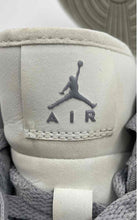 Load image into Gallery viewer, Authentic Nike Womens Air Jordan 1 Low SE Gray White Basketball Shoes Size 7
