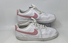 Load image into Gallery viewer, Nike Womens Court Vision Low Next Nature White Pink Sneaker Shoes Size 8.5
