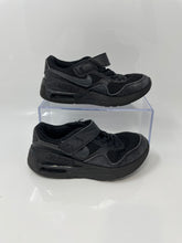 Load image into Gallery viewer, Nike Kids Air Max SYSTM Black Low Top Hook &amp; Loop Sneaker Shoes Size 13C
