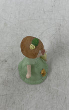 Load image into Gallery viewer, Enesco Growing Up Birthday Girls Brunette Age 3 Porcelain Doll Figurine Small
