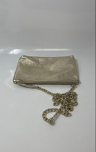 Load image into Gallery viewer, Alberta Di Canio Womens Gold Mine Chain Strap Shoulder Crossbody Bag
