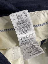 Load image into Gallery viewer, Brooks Brothers Mens Blue Pinstripe Straight Leg Dress Pants Size W34xL36
