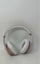 Load image into Gallery viewer, Glynzak Model WH207A Rose Gold White Wireless Over-Ear Headphones Untested
