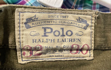Load image into Gallery viewer, Polo Ralph Lauren Mens Green 5-Pocket Design Straight Jeans Size 32/30
