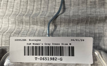 Load image into Gallery viewer, Divided By H&amp;M Womens Gray Short Sleeve V-Neck Collared Pullover Polo Dress Sz M
