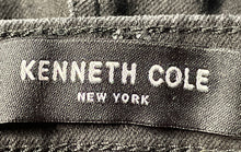 Load image into Gallery viewer, Kenneth Cole Mens Black Denim Dark Wash Stretch Straight Leg Jeans Size 33X32
