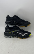 Load image into Gallery viewer, Mizuno Womens Wave Lightning Z3 Black Gray Volleyball Shoes Size 11.5 In Box
