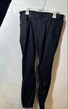 Load image into Gallery viewer, Bugatchi Mens Black Denim Dark Wash Stretch Pockets Skinny Leg Jeans Size 34
