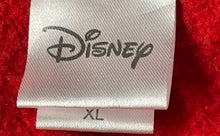 Load image into Gallery viewer, Disney Womens Red Mickey Mouse Crew Neck Pullover Sweatshirt Size XL
