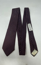 Load image into Gallery viewer, Christian Dior Mens Blue Red Printed Adjustable Designer Tie
