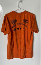 Load image into Gallery viewer, Harley-Davidson Mens Orange Jamaica Crew Neck Short Sleeve Pullover T-Shirt Sz L
